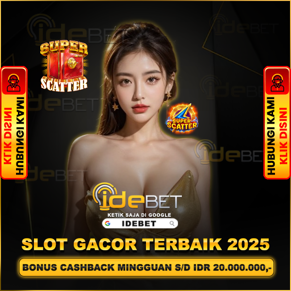 IDEBET 🛩️ Mainkan Slot Gacor Maxwin Deposit Qris Terpercaya Malam Ini Cari Link Tergacor 2025!